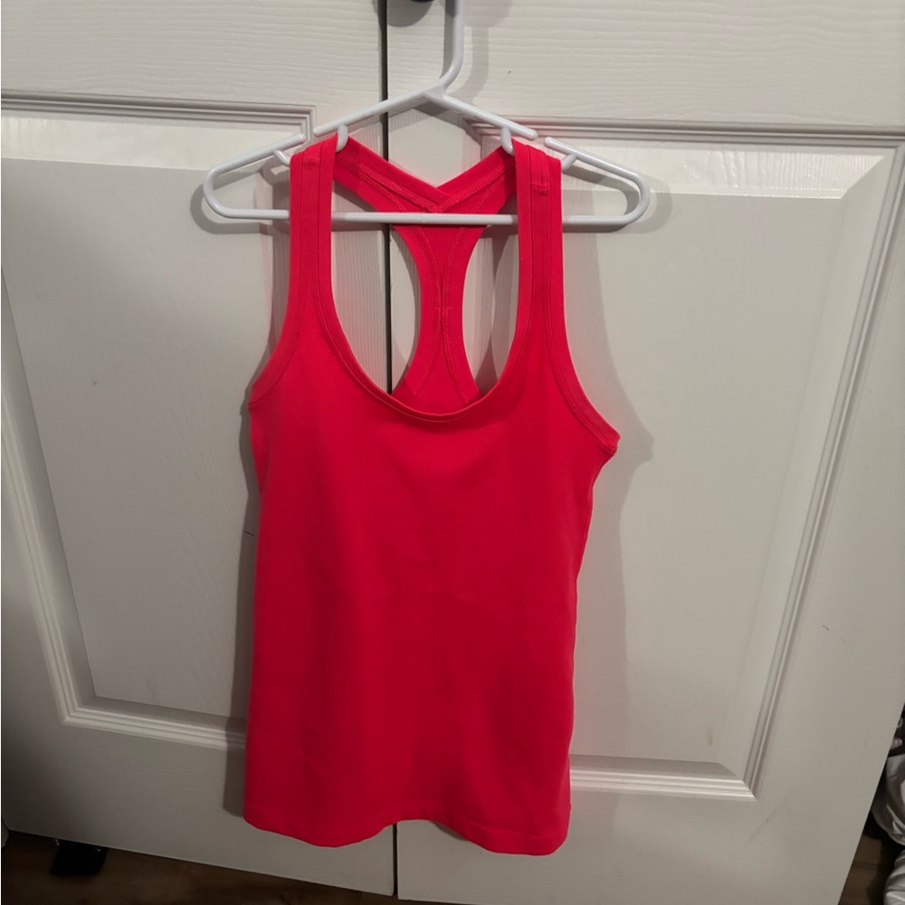 Lululemon Athletica Bright Pink Tank Top